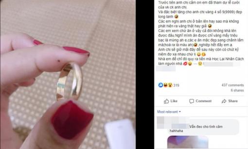 Cô dâu đăng đàn 'bóc phốt' người em thân thiết, mặc đồ sang chảnh nhưng lại mừng cưới bằng vàng giả