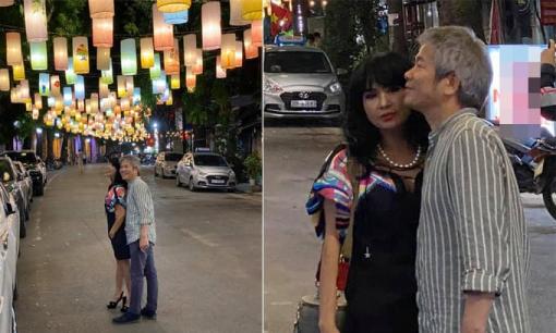 Diva Thanh Lam và bạn trai bác sĩ tình tứ dạo phố, tận hưởng mùa thu Hà Nội