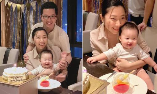 Em gái Trấn Thành mừng sinh nhật chồng ngoại quốc, nhan sắc thăng hạng sau khi bị chê béo