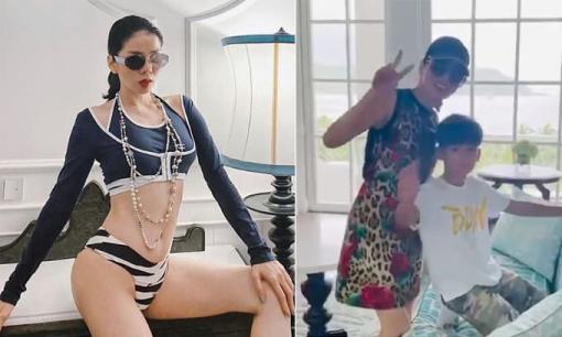 Lệ Quyên khoe loạt ảnh bikini nóng bỏng khi vi vu với con trai ở Phú Quốc, vắng bóng chồng sau tin đồn rạn nứt