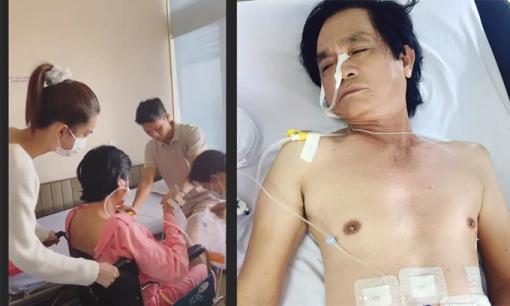 Ba ruột nhập viện phẫu thuật, Ngọc Trinh túc trực liên tục 2 ngày để chăm sóc