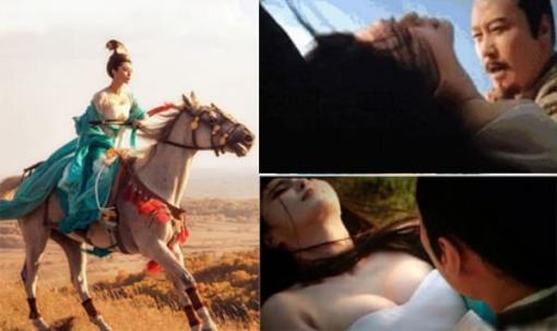 Cảnh thị tẩm phim Trung: Phạm Băng Băng 'dập dềnh' trên lưng ngựa, Hoắc Kiến Hoa một mình đóng với 5 mỹ nữ