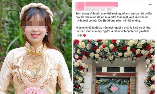 Đăng status mời bạn bè đi đám cưới nhưng chỉ có 3 người đến, cô dâu 'đăng đàn' bóc phốt khiến dân mạng tranh cãi