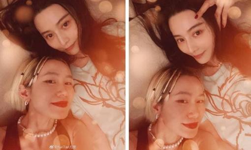 Phạm Băng Băng gây hoang mang khi thân mật với gái lạ còn đeo vòng đôi tình tứ