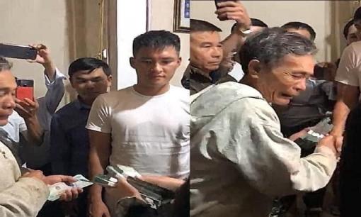 Lão nông bật khóc khi nhận 200 triệu đồng hỗ trợ từ Thuỷ Tiên - Công Vinh: 'Bà ơi, ta sống rồi bà ơi!'