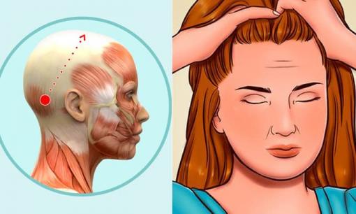 6 mẹo mát-xa đầu giúp giảm nếp nhăn, trẻ hóa khuôn mặt