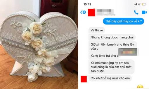 Được gia đình nhờ giữ hộp đựng phong bì trong đám cưới chị, chàng trai mở khóa lấy hết tiền mua xe máy tặng bạn gái