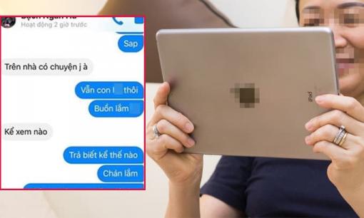 Nhẫn nhục hơn 9 năm, con dâu bức xúc òa khóc 'không muốn sống chung' vì mẹ chồng lén lấy ipad xem hết tin nhắn bí mật 