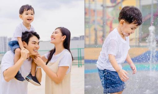 Cận cảnh gương mặt quý tử nhà Chúng Huyền Thanh: Showbiz việt tương lai sẽ có thêm một soái ca?