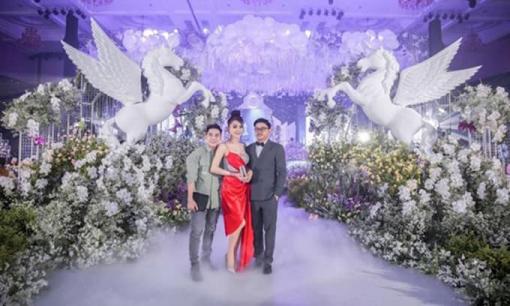 Lâm Khánh Chi lộng lẫy trong đám cưới của ông trùm sự kiện Simon Tứ