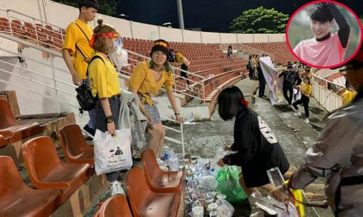 FC Jack khiến thần tượng 'nở mày nở mặt' với hành động đẹp trên sân vận động Thống Nhất