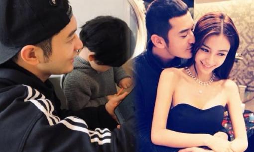 Huỳnh Hiểu Minh khoe lần đầu được con trai hát chúc mừng sinh nhật khiến dân mạng 'phát sốt', bà xã Angelababy ở đâu?