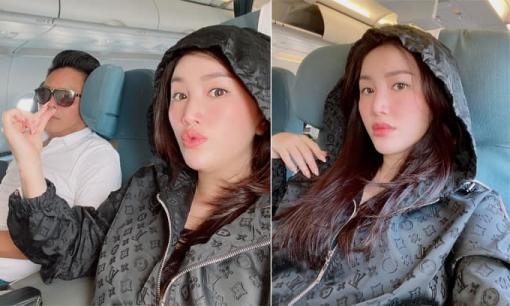 Bảo Thy kỷ niệm 1 năm ngày cưới, không quên chụp 'dìm hàng' chồng đại gia