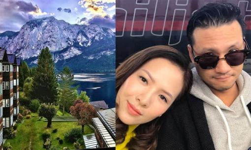 Vợ chồng Đan Lê 'trốn con' đi du lịch nước Áo, dân tình trầm trồ vì cảnh đẹp như phim 
