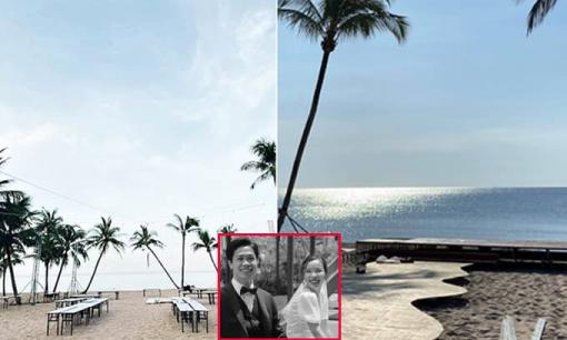 Không gian tiệc cưới của Công Phượng và Viên Minh ở Phú Quốc 