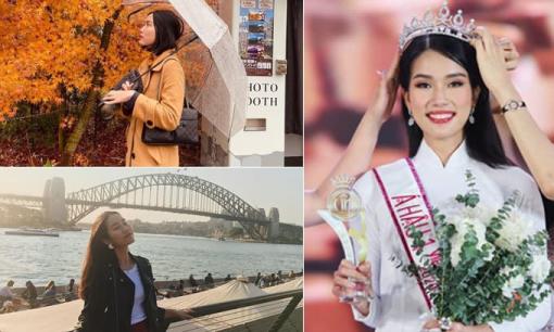 Trước khi đăng quang, Á hậu Phương Anh từng đi du lịch vòng quanh thế giới