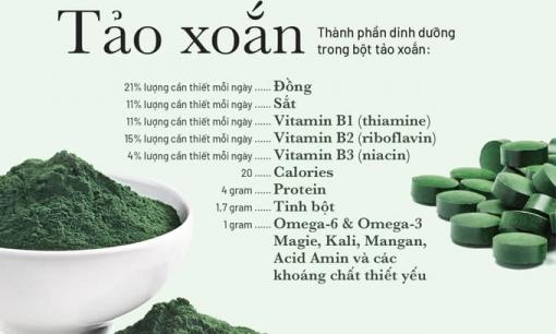 10 lý do bạn nên dùng tảo xoắn mỗi ngày