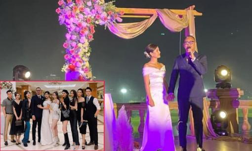 Tiệc mời cưới linh đình của MC Thu Hoài, hội bạn thân toàn sao cũng có mặt 