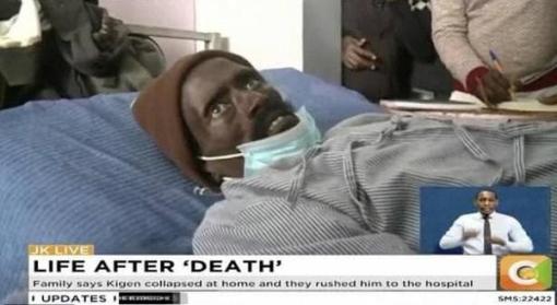 Một người đàn ông ở Kenya bất ngờ 'sống lại' khi đang chuẩn bị ướp xác