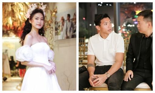 Đoàn Văn Hậu đến ủng hộ Doãn Hải My diễn thời trang sau chung kết Hoa hậu Việt Nam