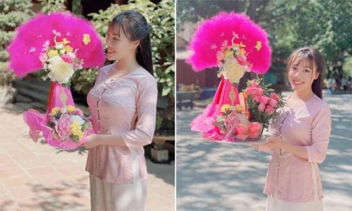 Nữ giảng viên Âu Hà My mặc giản dị đi lễ chùa ngày rằm, dân mạng rầm rầm gửi lời khen
