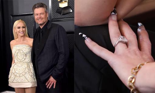 Cận cảnh nhẫn đính hôn có giá hơn 11 tỷ đồng của Gwen Stefani do vị hôn phu nổi tiếng tặng