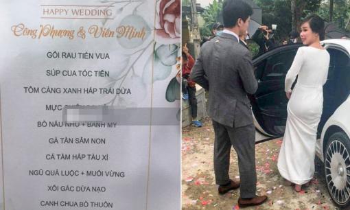 Thực đơn đám cưới Công Phượng ở quê: 11 món nhưng không có gà luộc hay đặc sản xứ Nghệ 