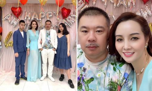 Diễn viên Mai Thu Huyền kỷ niệm 18 năm ngày cưới với chồng doanh nhân