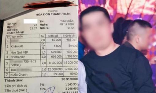 Đi chơi bar, nam thanh niên 'bùng' hóa đơn thanh toán gần 36 triệu đồng