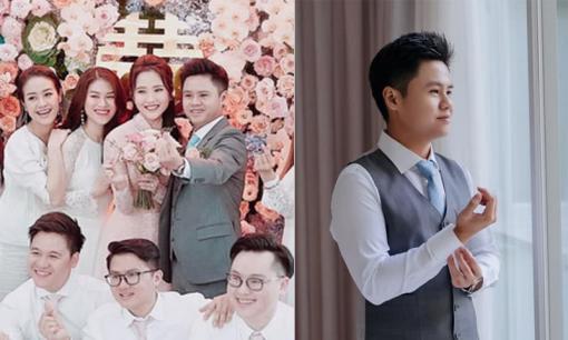 Thiếu gia Phan Thành tiếp tục 'nhá hàng' ảnh trong đám hỏi, trong hình còn có cả MC Phí Linh