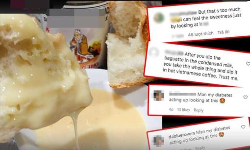 Bánh mì chấm sữa đặc - món ăn sáng giản dị của người Việt đang 'dậy sóng' MXH quốc tế