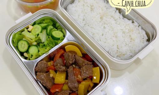 Vợ đảm gợi ý hội chị em thực đơn mỗi ngày cho chồng đem đi làm được khen tấm tắc 