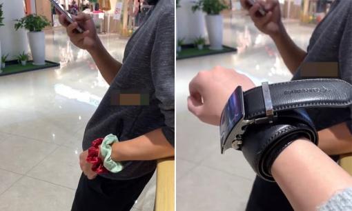 Vợ bắt đeo chun buộc tóc vào tay để đánh dấu chủ quyền, anh chồng liền có cách đáp lại cực sáng tạo