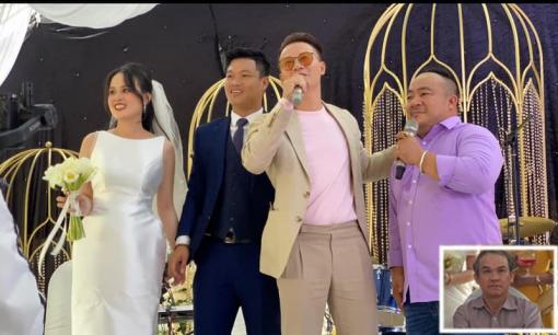 Sao Việt và bầu Đức đến tham dự đám cưới của cầu thủ Đông Triều