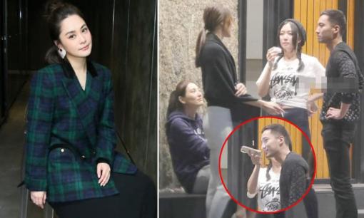 Sau vài tháng ly dị, chồng cũ Chung Hân Đồng bị bắt gặp ve vãn cùng lúc 3 cô gái