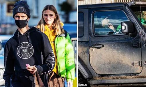 Cậu thứ nhà Becks lái xe tiền tỷ đưa bạn gái đi chơi, dân mạng thi nhau mỉa mai 