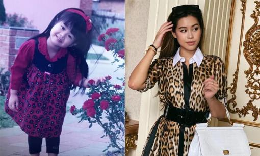 Tiểu thư Tiên Nguyễn đăng combo ảnh hồi bé và khi để mặt mộc, dân tình hết lời khen ngợi 