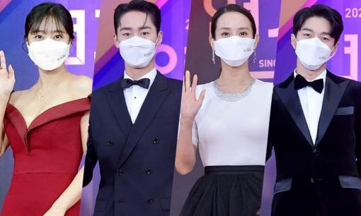 Dàn sao Kbiz trên thảm đỏ Lễ trao giải phim truyền hình KBS 2020: Vẫn tỏa sáng dù ai nấy đều đeo khẩu trang