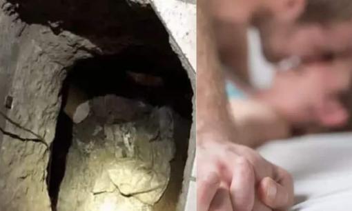 Có tâm như người đàn ông này, đào hẳn một đường hầm dài tới tận nhà nhân tình để dễ bề 'vụng trộm'