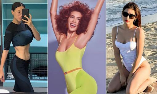 Mỹ nhân Việt đua nhau đăng ảnh thả dáng đầu năm 2021: Động lực cho các chị em giảm cân là đây