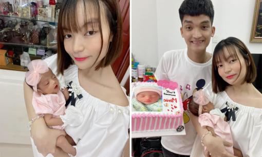 Mạc Văn Khoa và bà xã tổ chức tiệc đầy tháng cho con gái 