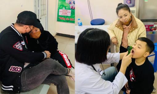 Quý tử nhà nhạc sĩ Tú Dưa bị ngộ độc thực phẩm, nhiễm khuẩn phải đi bệnh viện 