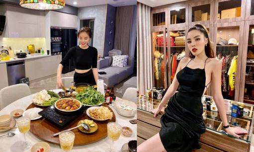 Khám phá không gian bên trong căn hộ cao cấp của Hoa hậu Kỳ Duyên