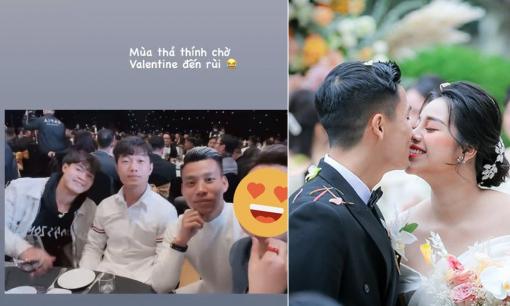 Dàn cầu thủ nổi tiếng dự đám cưới Bùi Tiến Dũng, vô tình hé lộ hai cặp đôi đã 'toang' 