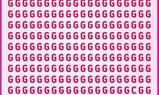 Kiểm tra độ tinh mắt: Tìm chữ khác biệt trong 10 giây