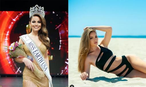 Vẻ đẹp bốc lửa của Tân Hoa hậu Trái Đất Mỹ 2021