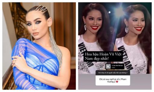 Bất ngờ chưa, Võ Hoàng Yến khẳng định Phạm Hương là Hoa hậu Hoàn vũ Việt Nam đẹp nhất