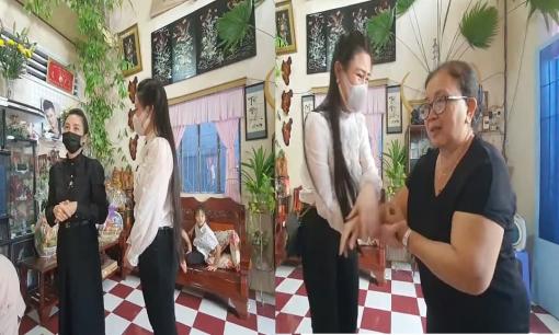 Linh Lan gọi mẹ Vân Quang Long là bác, khóc nghẹn nói lời xin lỗi: 'Buông tất cả đi bác'