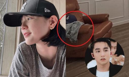Áo mũ của Hải Tú bị phát hiện trên ghế sofa nhà Sơn Tùng, quay video đúng góc Thiểu Bảo Trâm từng chụp?