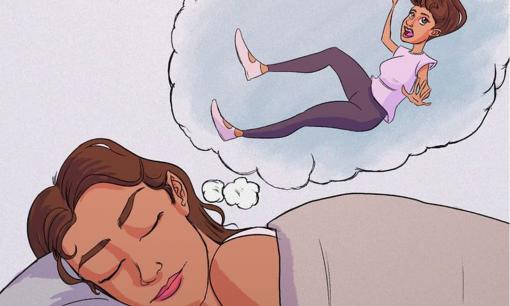 Tại sao đôi khi chúng ta cảm thấy như đang 'rơi tự do' khi ngủ?
